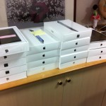 Boxed iPads
